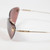 Versace Pink Mirror Cat Eye Sunglasses