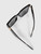 Burberry Black Square Logo Arm Sunglasses