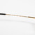 Versace Gold Rimless Rectangle Sunglasses