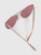 Versace Light Pink Cat Eye Mirror Sunglasses
