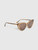 Burberry Beige Cat Eye Sunglasses