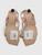 Jimmy Choo Pink Leather Kitten Heel Sandals