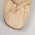 Jil Sander Beige Leather Bow Ballet Flats