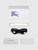 Burberry Blue Havana Logo Cat Eye Sunglasses