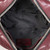 Moncler Burgundy Leather Quilted Bag