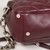 Moncler Burgundy Leather Quilted Bag