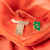 FARM Rio Orange Velvet Dress