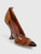 Burberry Brown PVC Pointed Pumps