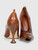 Burberry Brown PVC Pointed Pumps