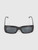 Linda Farrow Linda Farrow x The Attico Black Marfa Sunglasses