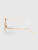 Linda Farrow 22K Gold Zazel Round Sunglasses