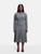 Khaite Grey Wool Knit Midi Dress