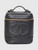 Chanel Vintage Black Timeless Vertical Vanity Case