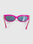 Linda Farrow Linda Farrow x The Attico Pink Vanessa Sunglasses