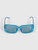 Linda Farrow Linda Farrow x The Attico Blue Jorja Sunglasses