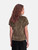 Pinko Brown Rabbit Fur Vest