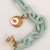 Linda Farrow Turquoise Sunglasses Chain