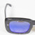 Linda Farrow Linda Farrow x The Attico Black Glitter Marfa Sunglasses