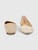 aeyde Beige Suede Ida Ballet Flats