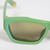 Jacquemus Green Rectangle Meridiano Sunglasses