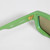 Jacquemus Green Rectangle Meridiano Sunglasses