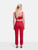 Reformation Red Top & Trousers Set