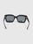 The Attico Black Selma Sunglasses