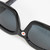 The Attico Black Selma Sunglasses