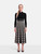 ME+EM Abstract Knit Maxi Dress