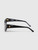 Linda Farrow Linda Farrow x The Attico Black Dora Cat Eye Sunglasses
