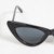 Linda Farrow Linda Farrow x The Attico Black Dora Cat Eye Sunglasses