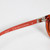 Linda Farrow Linda Farrow x The Row Orange Tinted Round Sunglasses