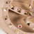 Valentino Garavani Taupe Patent Rockstud Heels