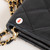 Chanel 15-16 Black Leather Golden Class Wallet on Chain