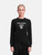 Prada Black Wool Logo Knit Jumper