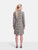 Ralph Lauren Grey Wool Houndstooth Coat