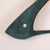 Jimmy Choo Green Suede Slip On Pumps