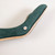 Jimmy Choo Green Suede Slip On Pumps