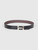 Hermès 2024 Brown & Black Leather Reversible Belt