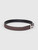 Hermès 2024 Brown & Black Leather Reversible Belt