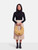 STAUD Beige Moon Raffia Tote Bag