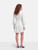 Marc Jacobs White Glitter Polka Dot Dress