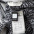 Fendi Black & White Zucca Knit Cardigan