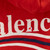 Balenciaga Red Logo Hoodie