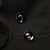 Dior Vintage 2005 Black Waterfall Double Breasted Coat
