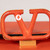 Valentino Garavani Orange Leather VSling Crossbody Bag