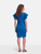 Issey Miyake Blue Midi Polkadot Dress