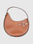 Ralph Lauren Brown Leather Tasha Small Top Handle Bag