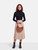 Ralph Lauren Brown Leather Tasha Small Top Handle Bag