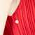 Issey Miyake Pleats Please Red Midi Pleated Dress
